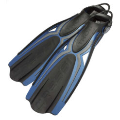 Cressi Thor EBS Fins - Black/Blue - Size XL - Image