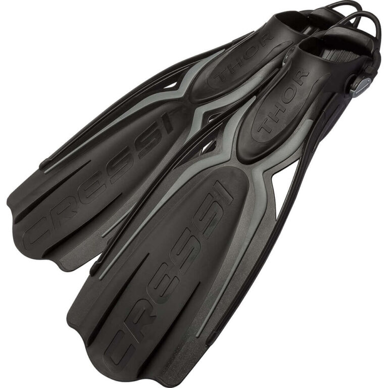 Cressi Thor EBS Fins - Black - Size XL - Image