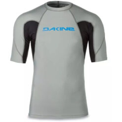 Dakine Heavy Duty Snug Fit Short Sleeve Rash - Carbon - Size S - Image