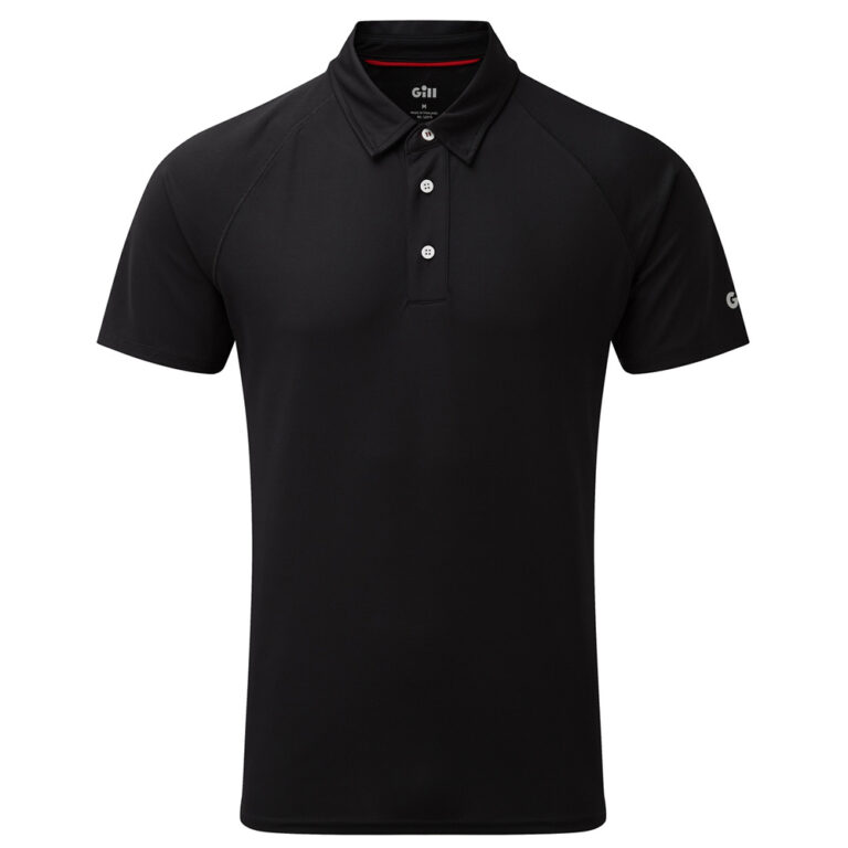 Gill Mens UV Tec Polo - Charcoal - Size S - Image