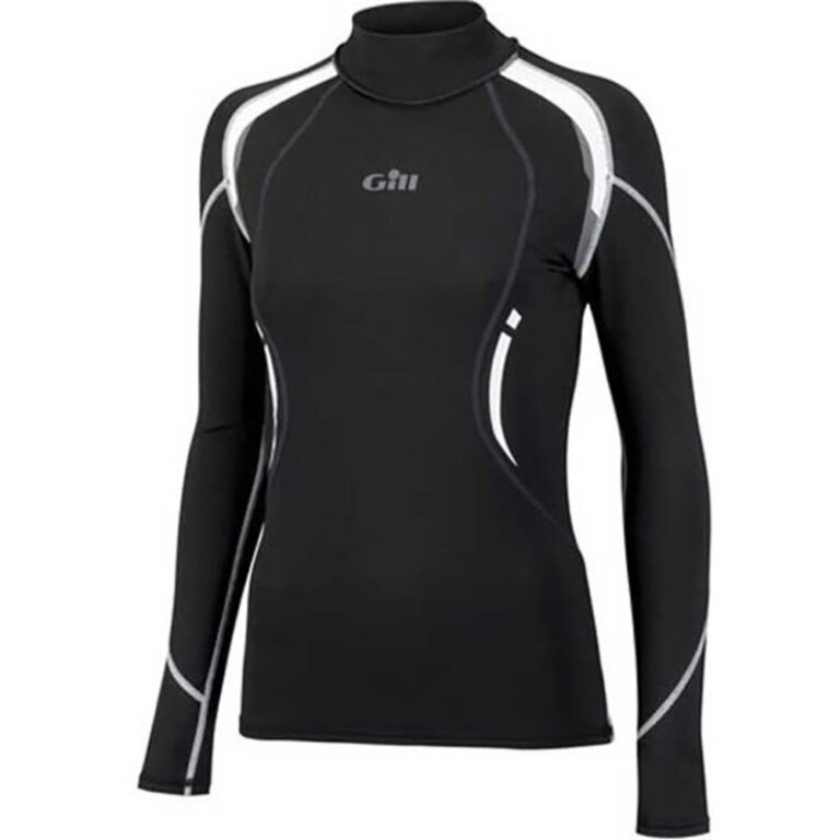 Gill Womans Hydrophobe Long Sleeve Top - Black - Size 16 - Image