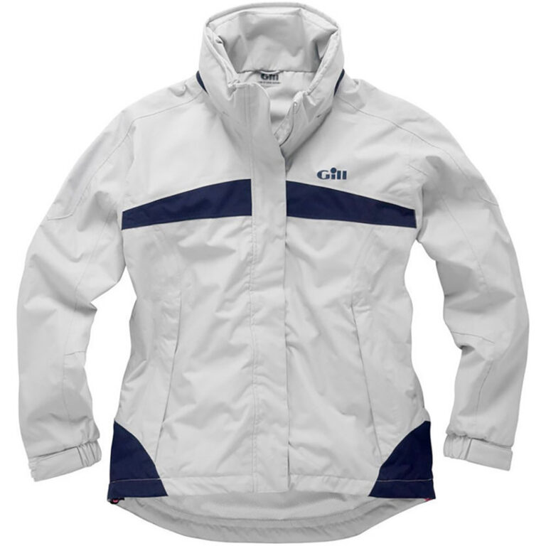 Gill Womans Inshore Lite Jacket - Silver/Navy - Size 16 - Image