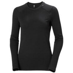 Helly Hansen Merino Light Long Sleeve - Ebony - Size XS - Image