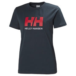 Helly Hansen Women Logo T-Shirt - Navy - Size XS - Image