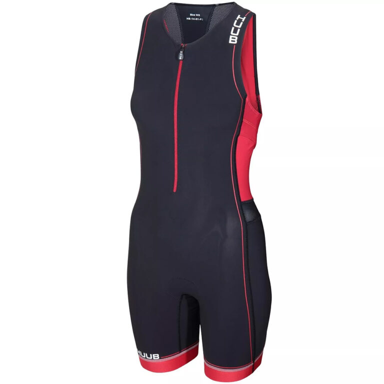 Huub Core Trisuit Womens - Black/Red - WXS - Image