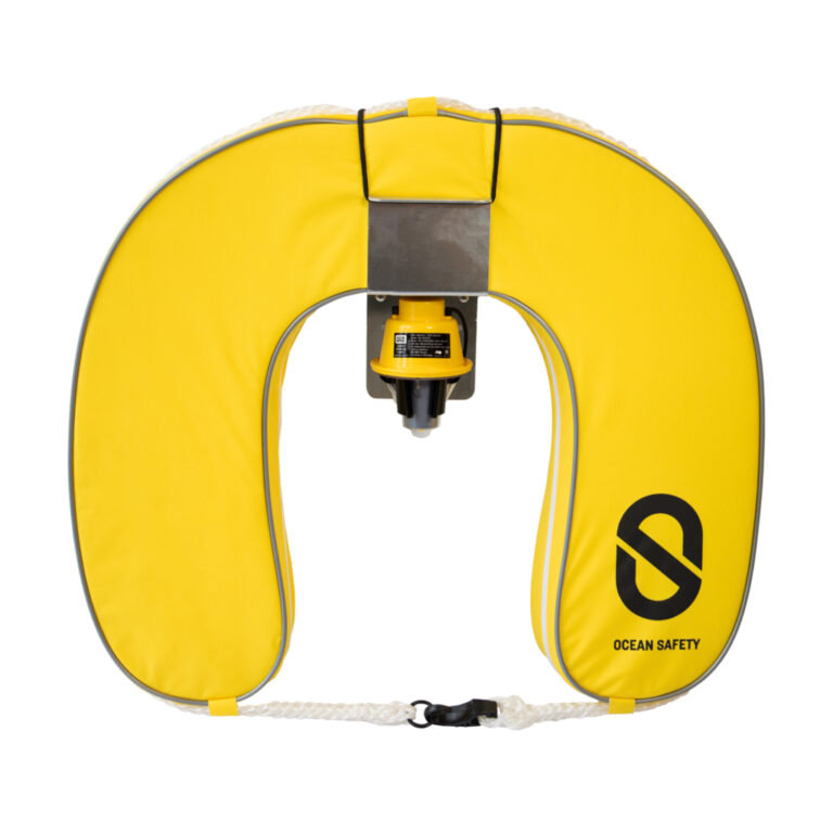 Ocean Safety Horseshoe Set with Aquaspec Light - Yellow