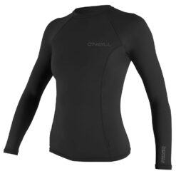 Oneill Womans Thermo - X Neoprene Long Sleeve Top - Black - Size M - Image