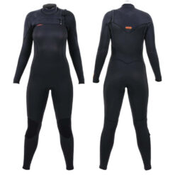 Oneill Womens Hyperfreak 5/4 5MM Wetsuit - Black - Size 4 - Image