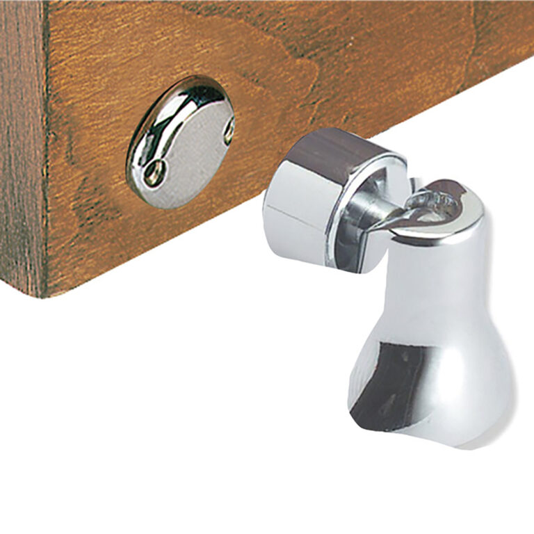 Osculati Chromed Brass Magnetic Swivelling Doorstop - Image