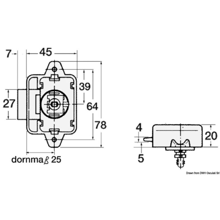 Osculati Simple Nylon Ratchet - Image