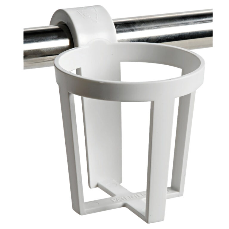 Osculati Universal Glass Holder for SnapiIn Mounting on Pulpits And Handrails - Image