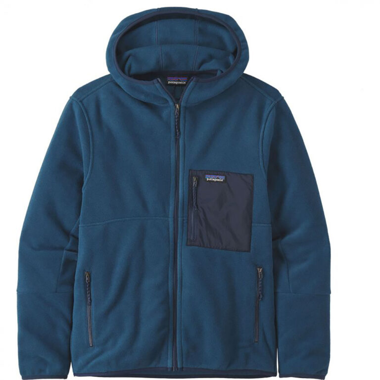 Patagonia Microdini Hoody Mens - Tidepool Blue