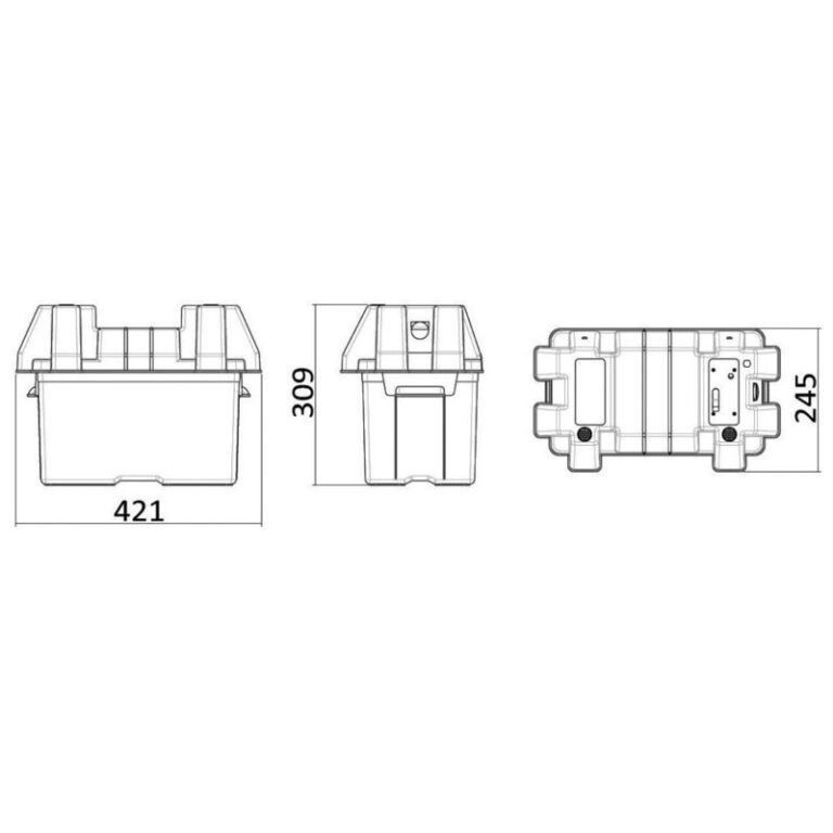 Power Centre Deluxe Battery Box - Image