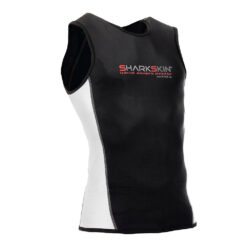 Sharkskin Chillproof Chest 3MM Vest Top - Black - Size Small - Image