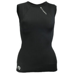 Sharkskin Titanium Chillproof Vest Womens - Black - Size 8 - Image