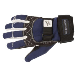 Straight Line Tru-Fit Comfort Tournement Gloves - Blue/Black - Size M - Image