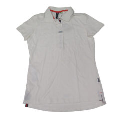 Zhik Womens Light Polo Shirt - White - Size Small - Image