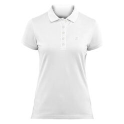 Zhik Womens Light Polo Shirt - White - Size XS - Image