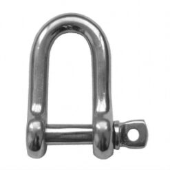 D Shackle Stainless Steel - New Image