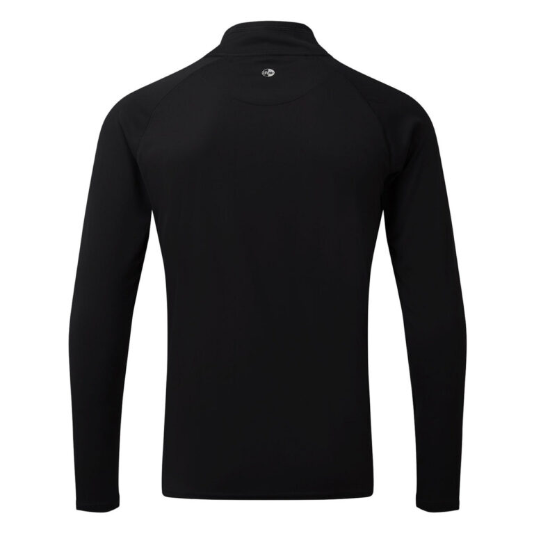 Gill UV Tec Long sleeve Zip T-Shirt - Black