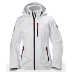 Helly Hansen Crew Hooded Midlayer Jacket for Women - White