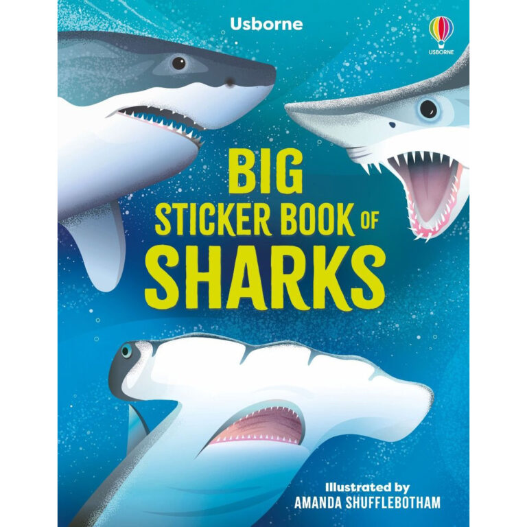 Big Sticker Books of Sharks - Image