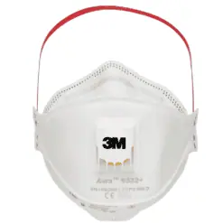 3M Aura Insulation and Hardwood Respirator 9332+ - Image