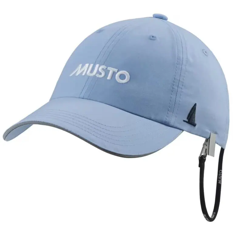 Musto Fast Dry Crew Cap - Sweet Pea Blue