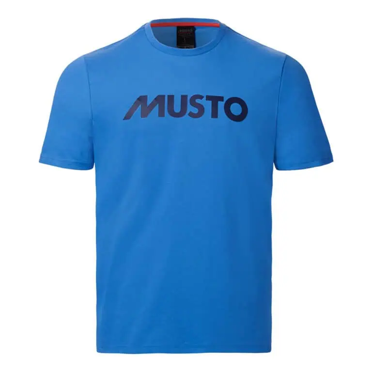 Musto Logo Tee - Nebulas Blue