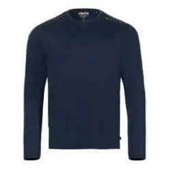 Musto Men's Evo Crew Sunblock Long Sleeve T-Shirt - Navy