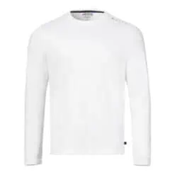 Musto Men's Evo Crew Sunblock Long Sleeve T-Shirt - White