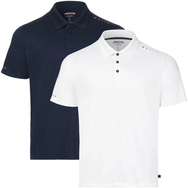 Musto Men's Evo Crew Sunblock Short Sleeve Polo Shirt - Image