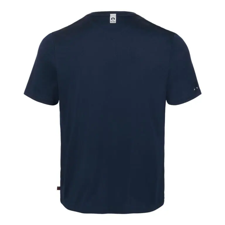 Musto Men's Evo Crew Sunblock Short Sleeve T-Shirt - Navy