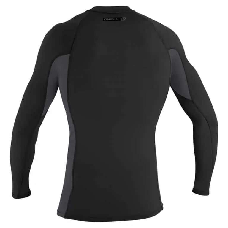 O'Neill Premium Skins Long Sleeve Rash Guard - Black/Graphite/Black