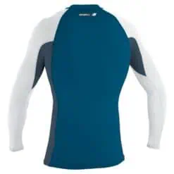 O'Neill Premium Skins Long Sleeve Rash Guard - Ultrablue/Copenblue/White