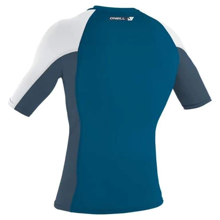 O'Neill Premium Skins Short Sleeve Rash Guard - Ultrablue/Copenblue/White