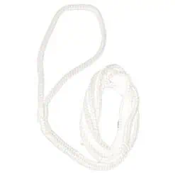 Plastimo Fender Line - Braided with Spliced Eye - White