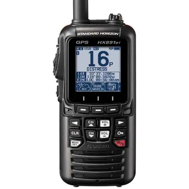 Standard Horizon HX891BT/E DSC Handheld VHF Radio - Black