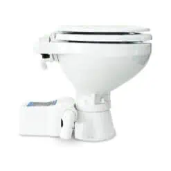 Albin Marine Toilet Silent Electric Compact 24V - Image