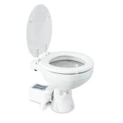 Albin Marine Toilet Silent Electric Compact 24V - Image