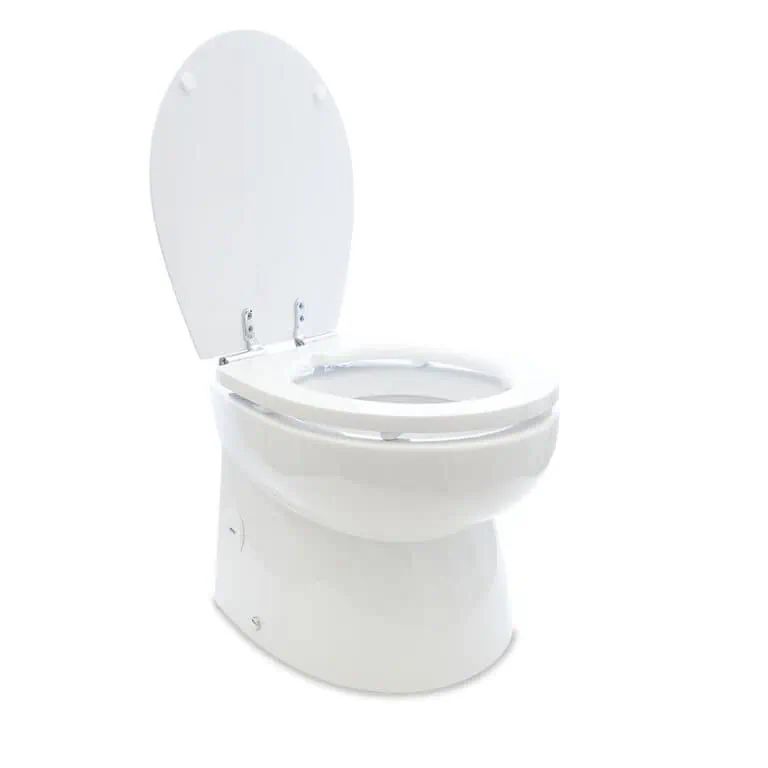 Albin Marine Toilet Silent Premium Low 24V - Image