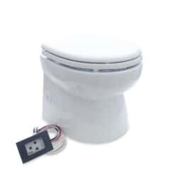 Albin Marine Toilet Silent Premium Low 24V - Image