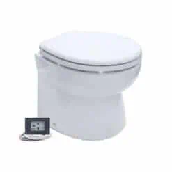 Albin Marine Toilet Silent Premium Low 24V - Image