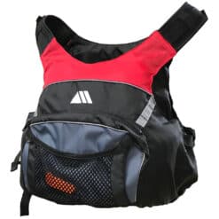 Aqua Marine Jive Overhead Buoyany Aid 50N Side Zip Entry - Black/Red