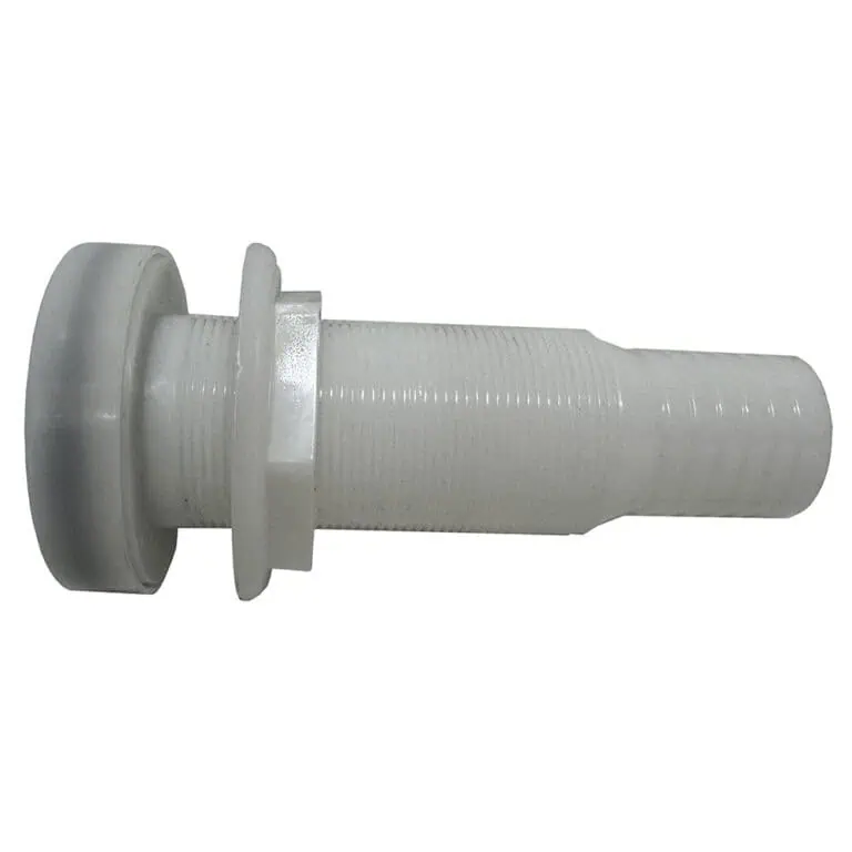 Attwood Thru-Transom Skin Fitting with Scupper Valve 1 1/2" Hose - Image