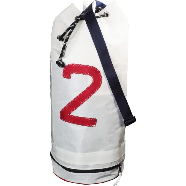 Bainbridge Sailcloth Duffel Bag - 43L - White