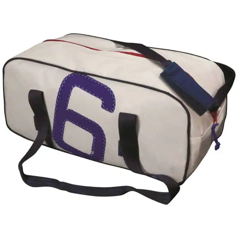 Bainbridge Sailcloth Sports Bag - 25L - White