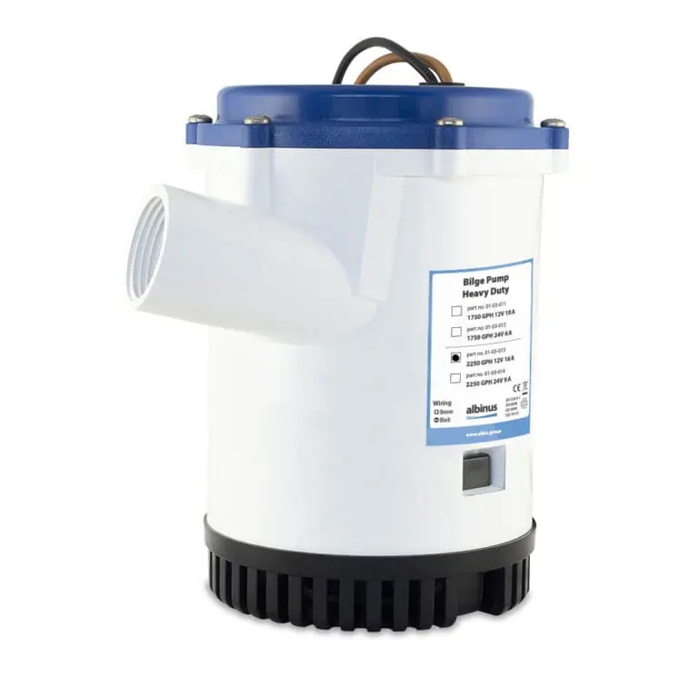 Albin Bilge Pump Heavy Duty 2250 GPH 24V - Image