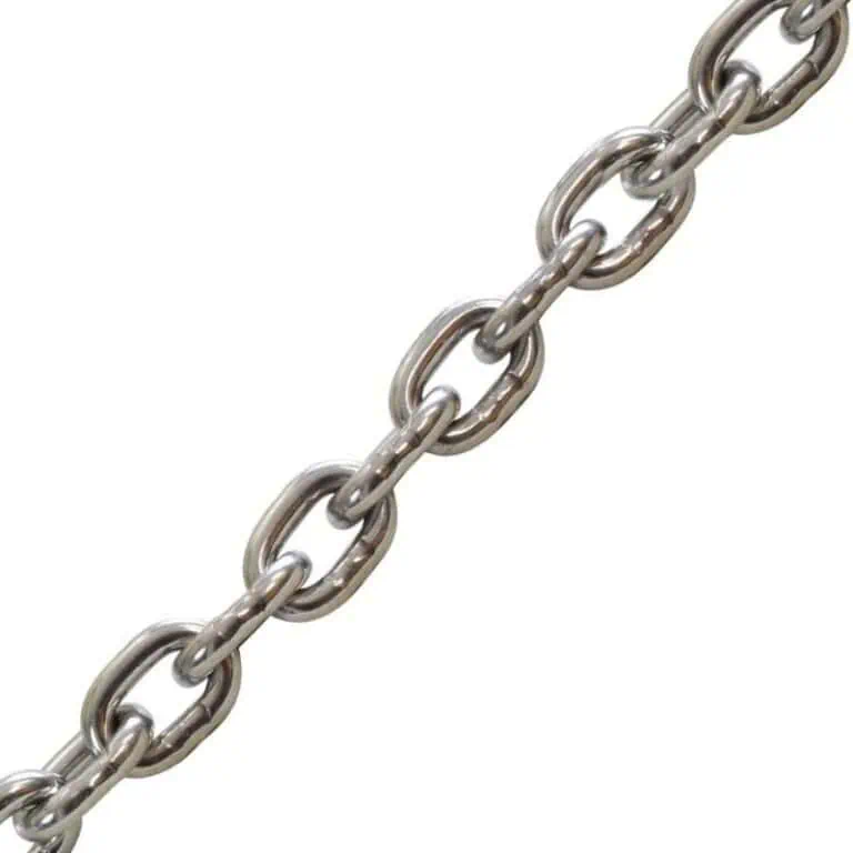 G4 Calibrated Stainless Steel Anchor Chain for European Windlasses - Image