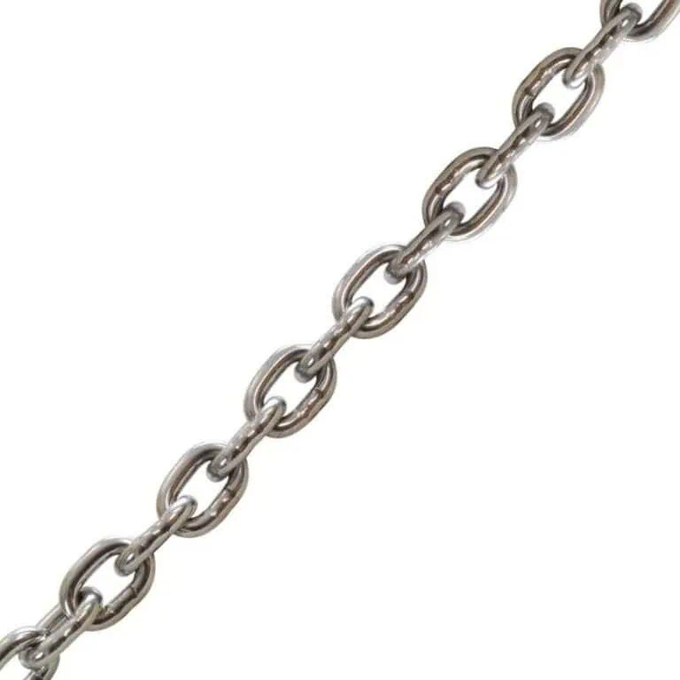 G4 Calibrated Stainless Steel Anchor Chain for European Windlasses - Image